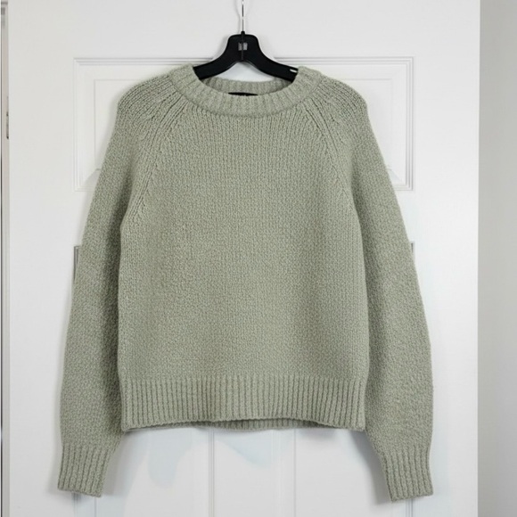 Banana Republic Sweaters - Banana Republic Sage Green Raglan Sweater